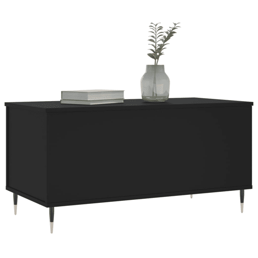 Mesa de Centro, Mesa baixa, 90x44,5x45 cm derivados de madeira preto