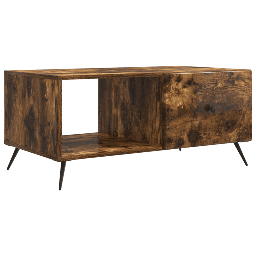 Mesa de Centro, Mesa baixa, Carvalho Fumado 90 x 50 x 40 cm
