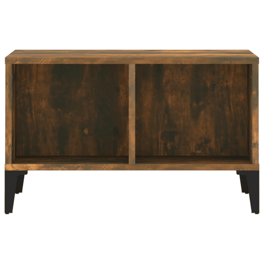 Mesa de Centro, Mesa baixa, 60x50x36,5 cm derivados madeira carvalho fumado