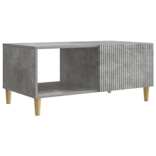 Mesa de Centro, Mesa baixa, Cinzento Cimento 90 x 50 x 40 cm