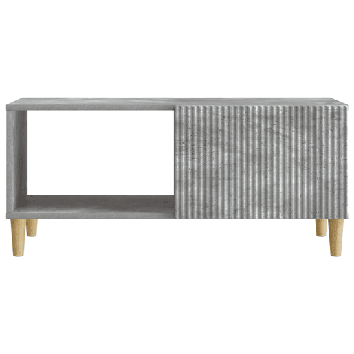 Mesa de Centro, Mesa baixa, Cinzento Cimento 90 x 50 x 40 cm