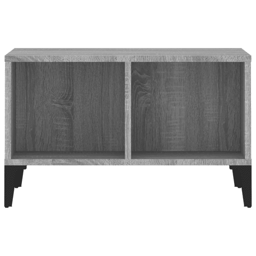 Mesa de Centro, Mesa baixa, 60x50x36,5 cm derivados de madeira cinza sonoma