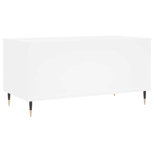 Mesa de Centro, Mesa baixa, 90x44,5x45 cm derivados de madeira branco
