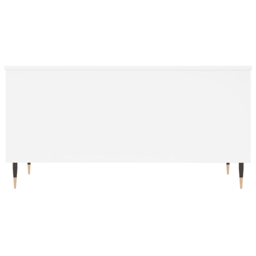 Mesa de Centro, Mesa baixa, 90x44,5x45 cm derivados de madeira branco