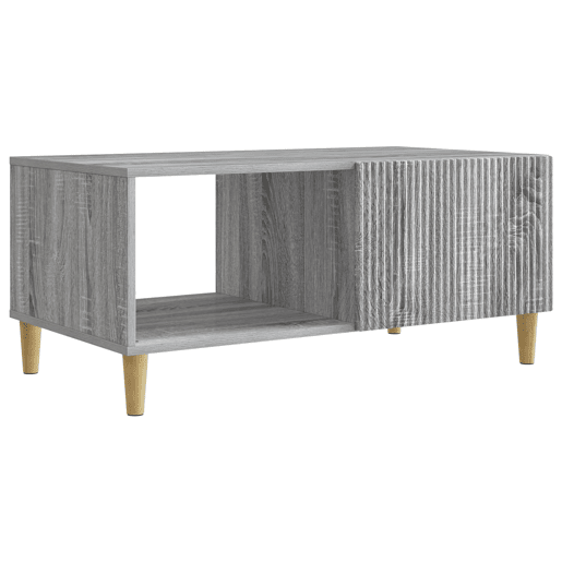 Mesa de Centro, Mesa baixa, Sonoma Cinzento 90 x 50 x 40 cm