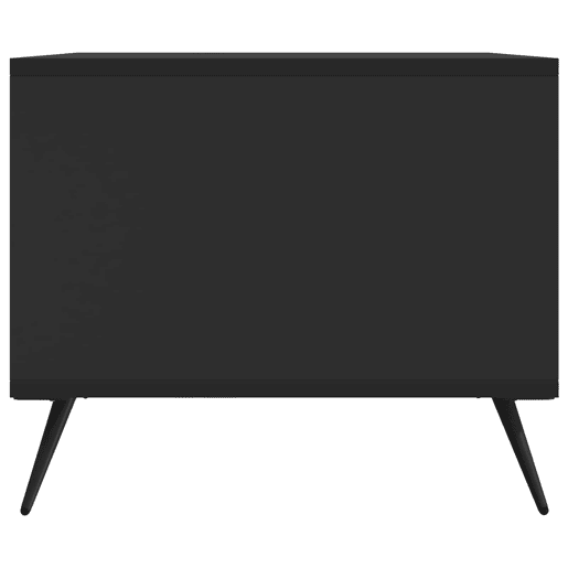 Mesa de Centro, Mesa baixa, Preto 90 x 50 x 40 cm Derivados de Madeira