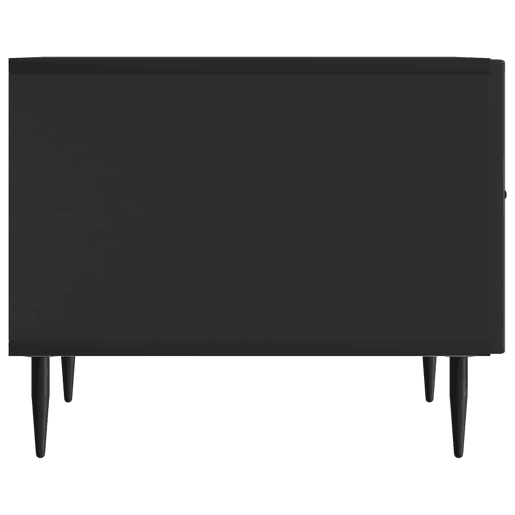 Mesa de Centro, Mesa baixa, Preto 49 x 50 x 40 cm Derivados de Madeira