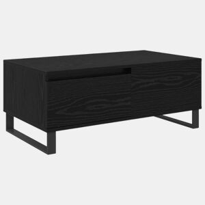 Mesa de Centro, Mesa baixa, com gaveta Carvalho Preto 90 x 50 x 36,5 cm