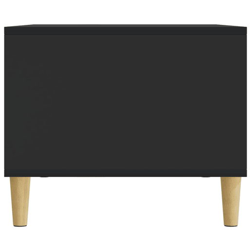 Mesa de Centro, Mesa baixa, Preto 90 x 50 x 40 cm Derivados de Madeira