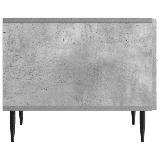 Mesa de Centro, Mesa baixa, com gaveta Cinzento Cimento 49 x 50 x 40 cm