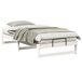 Estructura de cama individual para adultos Estructura de cama individual para adultos Blanco