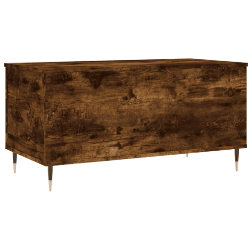 Mesa de Centro, Mesa baixa, 90x44,5x45 cm derivados madeira carvalho fumado