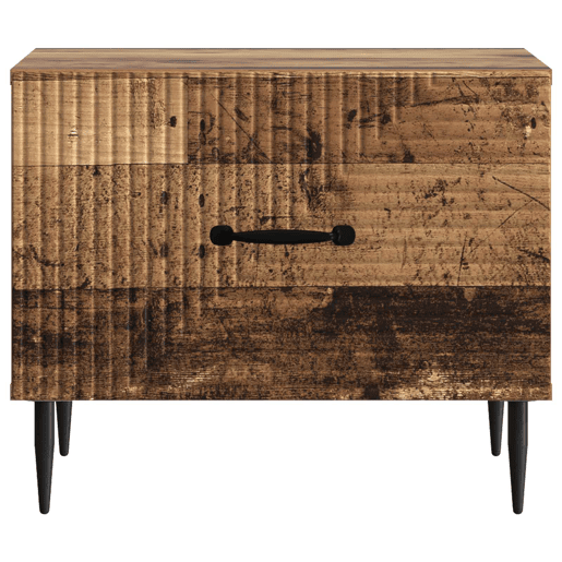 Mesa de Centro, Mesa baixa, com gaveta Madeira antiga 49 x 50 x 40 cm