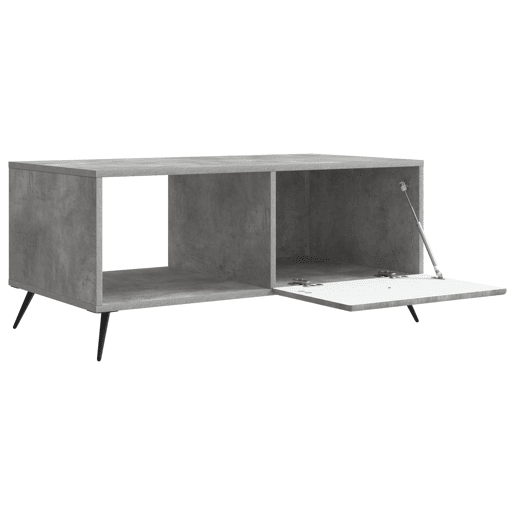 Mesa de Centro, Mesa baixa, Cinzento Cimento 90 x 50 x 40 cm
