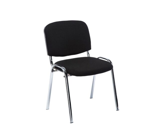 Pack 4 sillas chrome ofis - negro