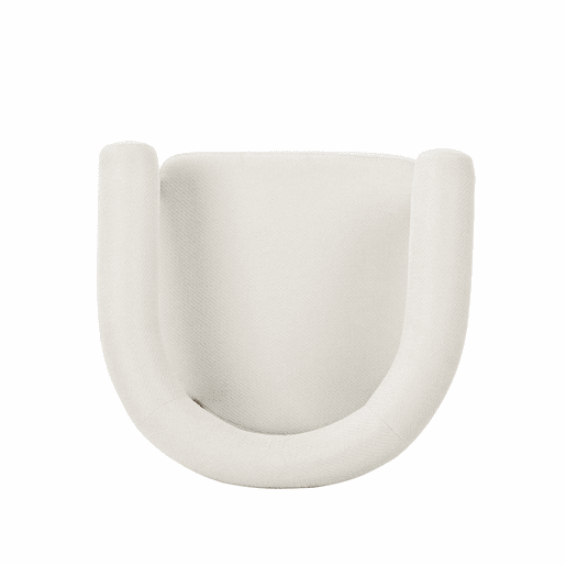 Conjunto de cadeiras de jantar (4 unidades) u2013 design moderno estofado com estrutura metálica resistente, cadeiras de cozinha confortáveis u2013 branco