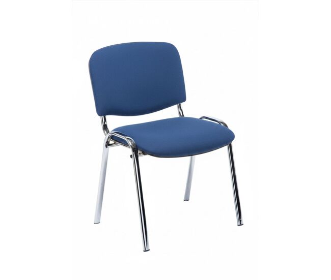 Pack 4 sillas chrome ofis - azul