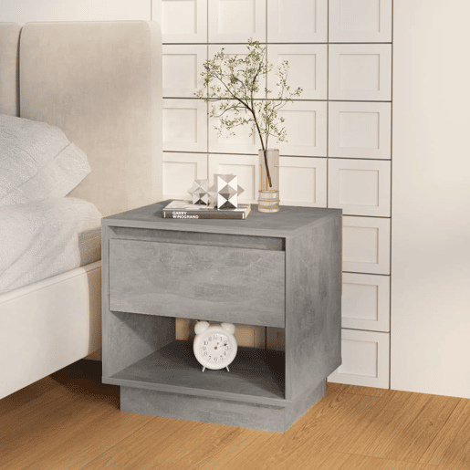 Soluna Home - Mesas de cabeceira Madeira 2 piezas 45 x 34 x 44 cm