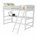 Cama Alta con Escritorio de Madera Sophia Vicawu 203x98 Cama Alta con Escritorio de Madera Sophia Vicawu 203x98 Blanco