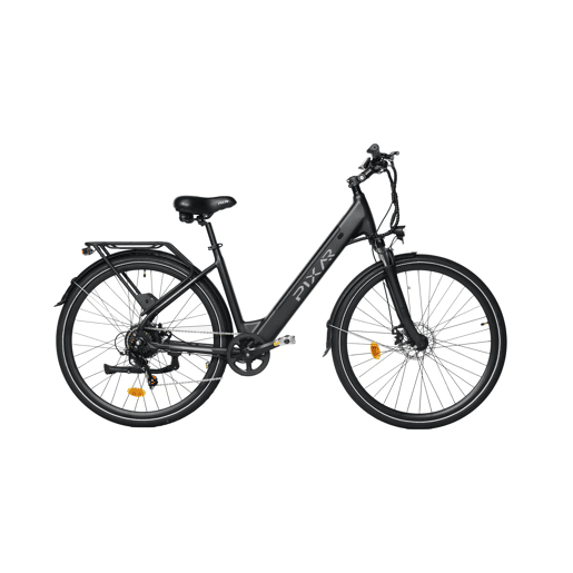 PIXAR CITY1 250W 36V 10,4Ah eBike 120KG 15° Subida Preto PIXAR CITY1 250W 36V 10,4Ah eBike 120KG 15° Subida Preto