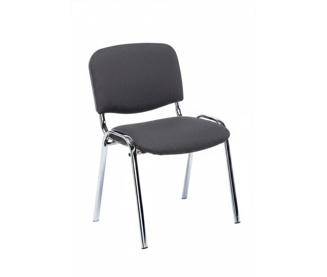 Pack 4 sillas chrome ofis - gris oscuro