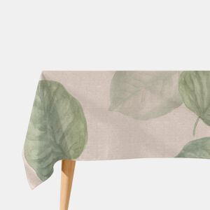 Toalha de mesa impermeável Elephant Ear - 100% algodão - 150x300 cm