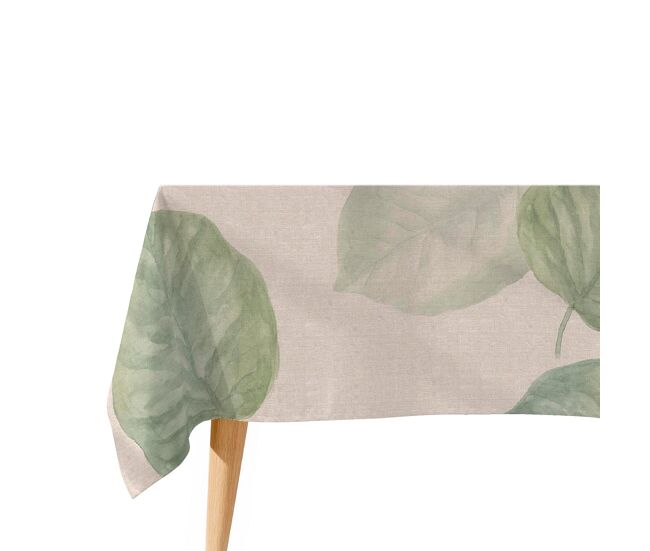 Mantel antimanchas elephant ear - 100% algodón - 150x300 cm