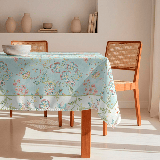 Toalha de mesa 100% algodão Kilim 150x150 cm