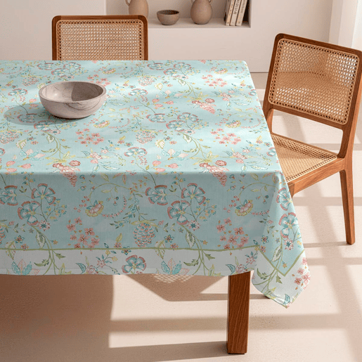 Toalha de mesa 100% algodão Kilim 150x150 cm
