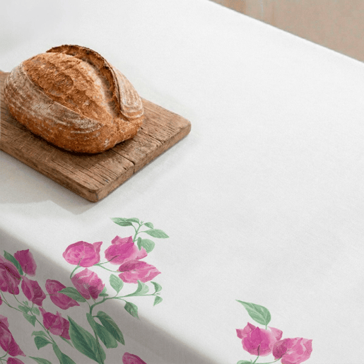 Toalha de mesa 100% algodão Bouga 150x200 cm