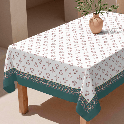 Toalha de mesa 100% algodão Haye 150x150 cm Toalha de mesa 100% algodão Haye 150x150 cm