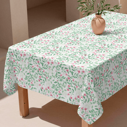 Toalha de mesa 100% algodão Campanillas 150x250 cm