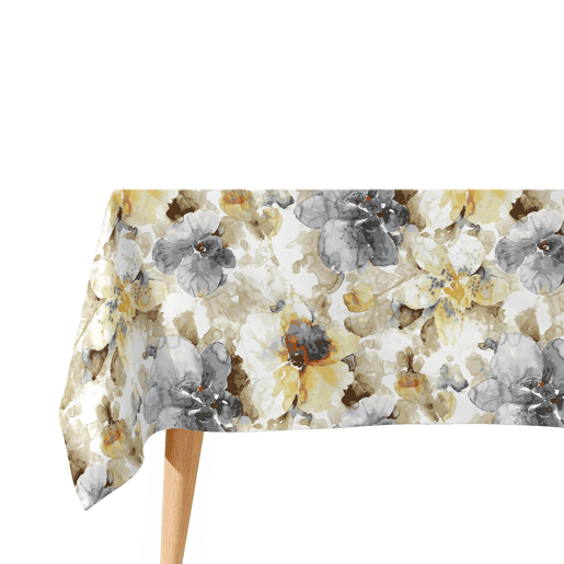 Toalha de mesa impermeável Nebbia - 100% algodão - 140x140 cm
