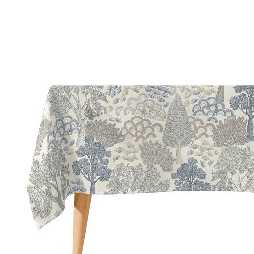 Toalha de mesa 100% algodão Forest 150x200 cm Toalha de mesa 100% algodão Forest 150x200 cm