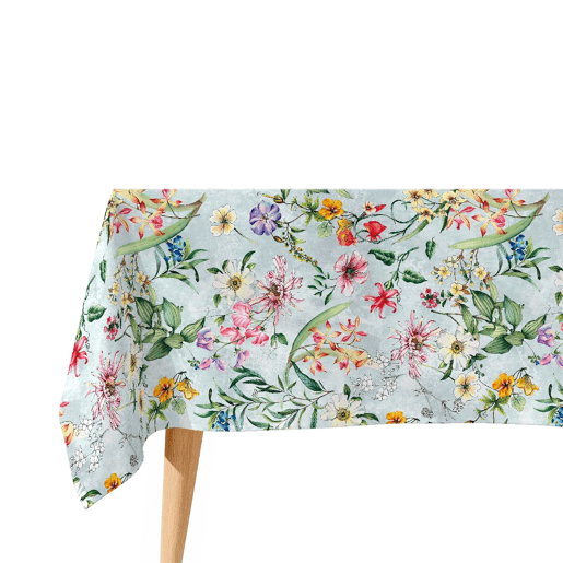Toalha de mesa impermeável Maggio - 100% algodão - 140x200 cm
