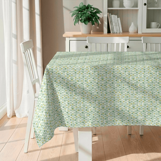Toalha de mesa impermeável Takayama - 100% algodão - 100x150 cm