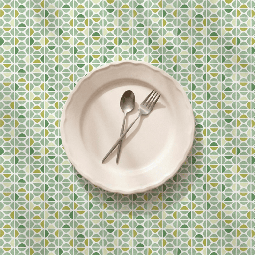 Toalha de mesa impermeável Takayama - 100% algodão - 100x150 cm