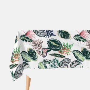 Toalha de mesa impermeável Tropalm - 100% algodão - 140x140 cm