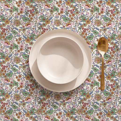 Toalha de mesa impermeável Susie - 100% algodão - 140x200 cm