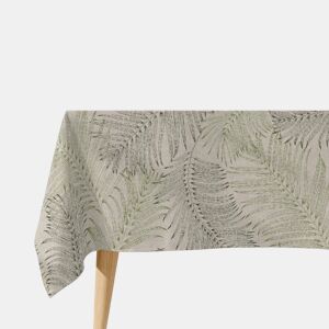 Toalha de mesa impermeável Fronda - 100% algodão - 140x200 cm