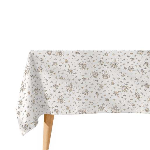 Toalha de mesa impermeável Luna - 100% algodão - 150x300 cm