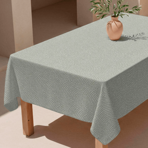 Toalha de mesa impermeável Tokai - 100% algodão - 150x150 cm