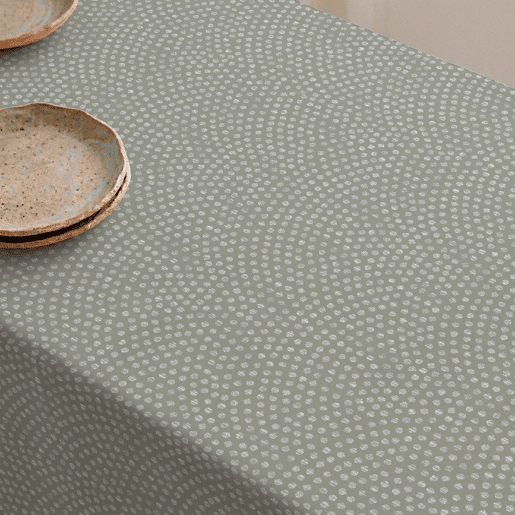 Toalha de mesa impermeável Tokai - 100% algodão - 150x150 cm