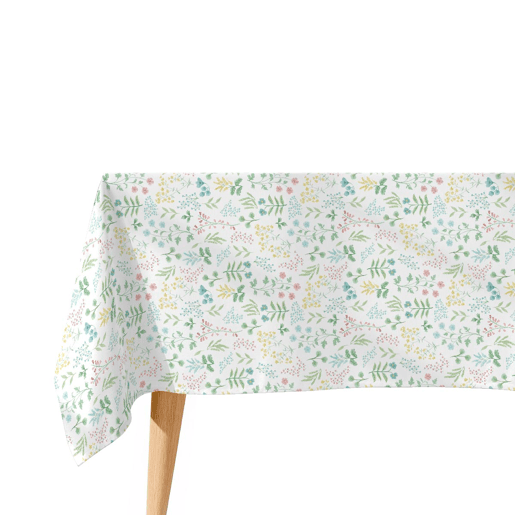 Toalha de mesa impermeável Cuqui - 100% algodão - 150 CM REDONDO Toalha de mesa impermeável Cuqui - 100% algodão - 150 CM REDONDO