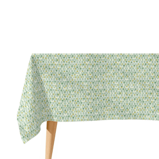 Toalha de mesa impermeável Takayama - 100% algodão - 150x150 cm