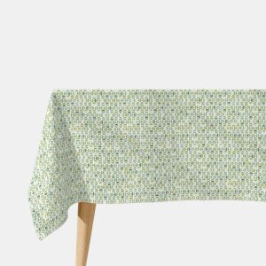 Toalha de mesa impermeável Takayama - 100% algodão - 150x150 cm