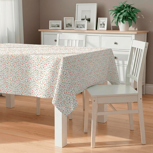 Toalha de mesa impermeável Printemps - 100% algodão - 140x200 cm