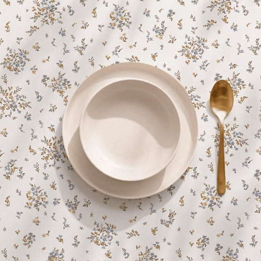 Toalha de mesa impermeável Luna - 100% algodão - 150x150 cm