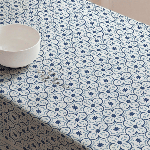 Toalha de mesa impermeável Crosses - 100% algodão - 100x150 cm