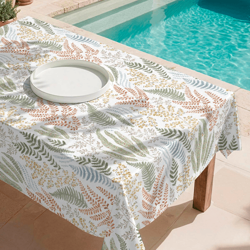 Toalha de mesa 100% algodão Helecho 150x200 cm